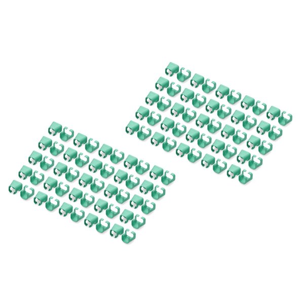 DIGITUS - A-CC-G - Farbclips für RJ45-Kabel Grün