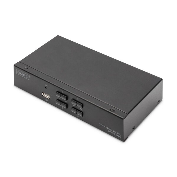 DIGITUS - DS-12891 - KVM SWITCH 4 Port DP