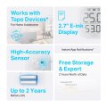 TP-LINK Tapo Intelligenter Temperatur- und Feuchtigkeitsmonitor - Drinnen - Temperatur- & Feuchtigkeitssensor - Freistehend - -20 - 60 °C - Kabellos - 0 - 99%