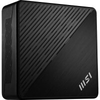 MSI Cubi 5 12M-022BDE - 0.66L sized PC - Mini-PC Barebone - Ethernet/LAN - Wi-Fi 6E (802.11ax) - 65 W