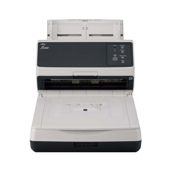 Ricoh fi-8250 - 216 x 355,6 mm - 600 x 600 DPI - 50 Seiten pro Minute - Graustufen - Monochrom - ADF + Scanner mit manueller Zuführung - Schwarz - Grau