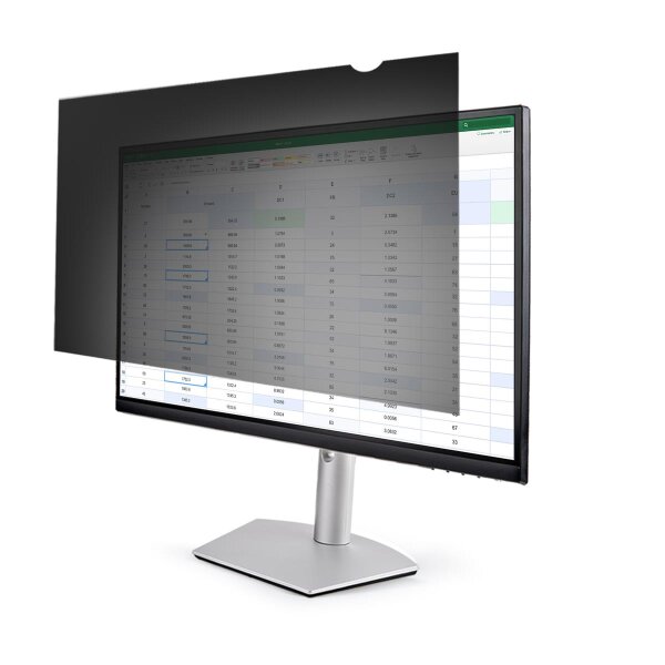 StarTech.com Displayschutzfolie für 22 Zoll (56cm) PC Display - Monitor Blickschutzfolie - Bildschirmsichtschutz - Blau Licht Filter - 16:10 Breitbild - Matt/Hochglanz - 55,9 cm (22") - 16:10 - Monitor - Rahmenloser Blickschutzfilter - Glänzend/Matt - Pri