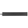 Brennenstuhl 1156057984 - 3 m - 4 AC-Ausgänge - Typ F - IP20 - Schwarz - 16 A
