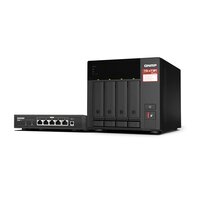 QNAP TS-473A-SW5T 4 bay 2.2 GHZ 4C/8T AMD 8GB DDR4 2 x...