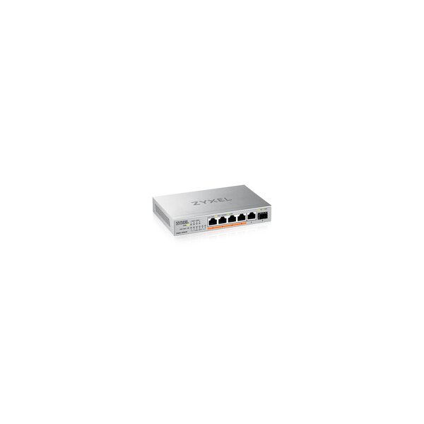 ZyXEL Switch XMG-105 10/2.5G MultiGig PoE++ unmanaged - Switch - 1 Gbps