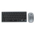 INCA IBK-572BT - 60% - Kabellos - RF Wireless + Bluetooth - LED - Schwarz - Maus enthalten