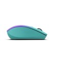 INCA IWM-511RM - rechts - Optisch - RF Wireless + Bluetooth + USB Type-C - 1600 DPI - Grün - Violett