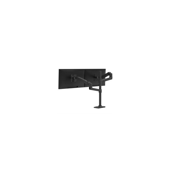 Ergotron LX Series LX Dual Stacking Arm - Tall Pole - Matte Black - Klemme - 20 kg - 101,6 cm (40") - 100 x 100 mm - Höhenverstellung - Schwarz