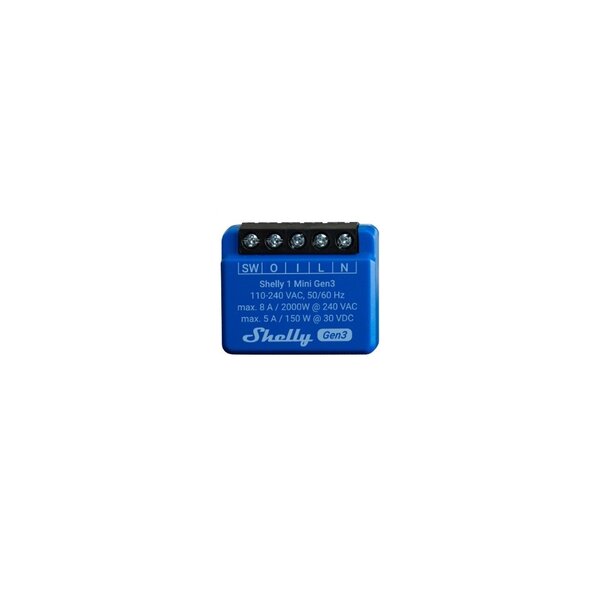 Shelly · Unterputz·""1 Mini Gen. 3""· Relais· max·