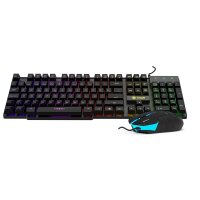 Cian Technology GmbH Inca IKG-448 - USB - Mechanischer Switch - RGB-LED - Schwarz - Maus enthalten