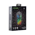INCA IMG-346 - Beidhändig - Optisch - USB Typ-A - 6400 DPI - Schwarz