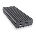 ICY BOX IB-1817MC-C31 - SSD-Gehäuse - M.2 - PCI Express 3.0 - Serial ATA III - 10 Gbit/s - USB Anschluss - Grau
