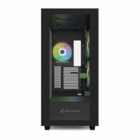 Sharkoon Gehäuse Rebel C60 RGB ATX 2xGlas schwarz -...