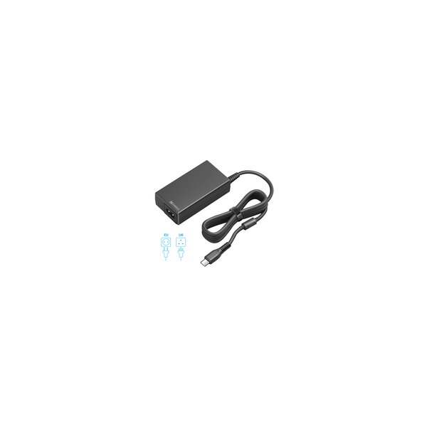 SANDBERG 135-76 - Universal - Drinnen - 230 V - 65 W - AC-an-DC - Schwarz