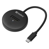 SANDBERG USB 3.2 Dock for M.2+NVMe SSD - SSD - M.2 - 4 TB...