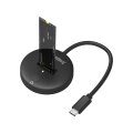 SANDBERG USB 3.2 Dock for M.2+NVMe SSD - SSD - M.2 - 4 TB - USB Typ-C - Schwarz - 10 Gbit/s