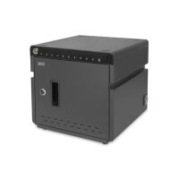 DIGITUS Mobiler Desktop Ladeschrank für...