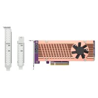 QNAP QM2-2P-384A - PCIe - M.2 - PCIe 3.0 - Braun - Grau -...