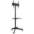 Techly TV LED/LCD Wagen für LCD LED TV 23-55", mit Ablage