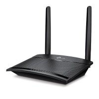 TP-LINK 300 Mbps Wireless N 4G LTE Router - Wi-Fi 4 (802.11n) - Einzelband (2,4GHz) - Ethernet/LAN - 3G - Schwarz - Tabletop-Router