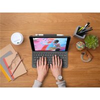 Logitech Slim Folio - QWERTY - UK Englisch - 1,7 cm - 1,5...