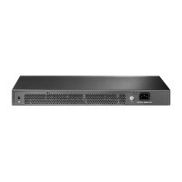 TP-LINK JetStream 24-Port Gigabit L2+ Managed Switch mit 4 10GE SFP+ Slots - Managed - L2+/L3 - Gigabit Ethernet (10/100/1000) - Rack-Einbau - 1U