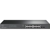 TP-LINK TL-SG2218P - L2/L2+ - Gigabit Ethernet (10/100/1000) - Power over Ethernet (PoE) - Rack-Einbau - 1U