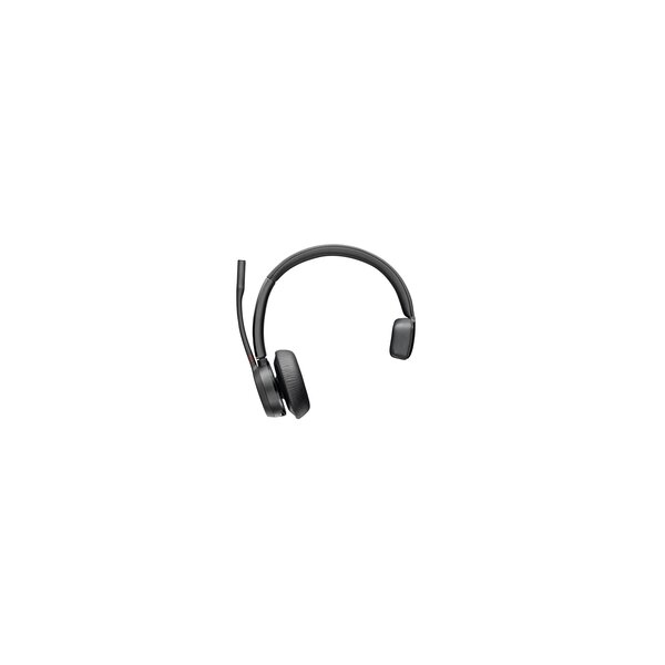 Poly Voyager 4310 USB-C Headset +BT700 Dongle - für Microsoft Teams zertifiziert - Verkabelt & Kabellos - Büro/Callcenter - 20 - 20000 Hz - Kopfhörer - Schwarz