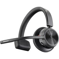 Poly Voyager 4310 USB-C Headset +BT700 Dongle - für Microsoft Teams zertifiziert - Verkabelt & Kabellos - Büro/Callcenter - 20 - 20000 Hz - Kopfhörer - Schwarz