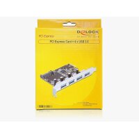 Delock PCI Express Card > 4 x USB 3.0 - USB-Adapter -...
