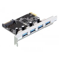 Delock PCI Express Card > 4 x USB 3.0 - USB-Adapter - PCI Express 2.0 x1