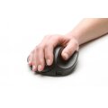 Bakker HandShoeMouse Righthanded Small Wireless - rechts - Optisch - RF Wireless - 1000 DPI - Schwarz