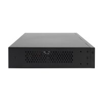 LevelOne Gigabit WLAN-Controller für bis zu 128 APs - Schwarz - Metall - Aktivität - Link - Leistung - 256 MB - 16 MB - 10,100,1000 Mbit/s