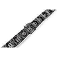 DIGITUS Basis IT PDU, 1-phasig 16A, 24 x C13, 3 x C19, 3 m Zuleitung, IEC 60309 16 A Stecker