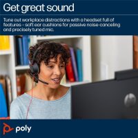 HP Poly BW 5210 USB-C HS+3.5mmP+USB-C/A - Headset