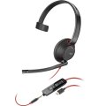 Poly Blackwire 5210 Monaural USB-C Headset+ - Headset - Mono