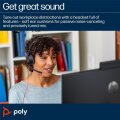Poly Blackwire 5210 Monaural USB-C Headset+ - Headset - Mono