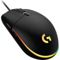 Logitech G 910-005823 - USB Typ-A - 8000 DPI - 1 ms - Schwarz