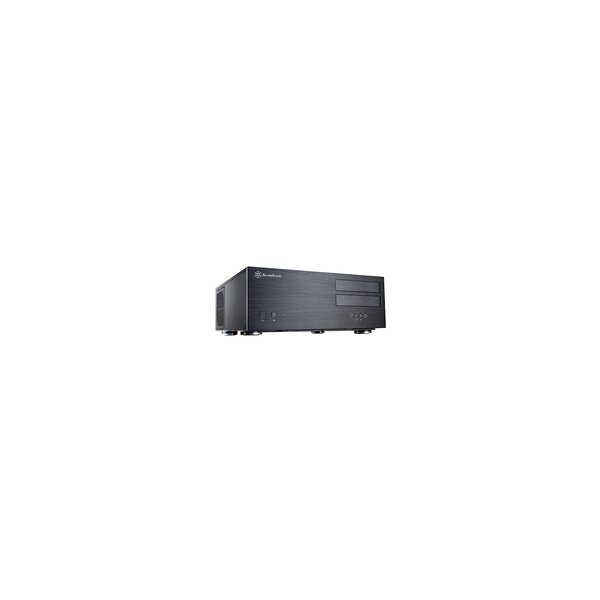SilverStone Grandia GD08 - HTPC - PC - Schwarz - ATX - EATX - micro ATX - SSI CEB - SSI EEB - Aluminium - Stahl - Heimbüro