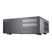 SilverStone Grandia GD08 - HTPC - PC - Schwarz - ATX - EATX - micro ATX - SSI CEB - SSI EEB - Aluminium - Stahl - Heimbüro
