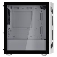 SilverStone FARA H1M - Micro Tower - PC - Weiß - micro ATX - Mini-DTX - Mini-ITX - Kunststoff - Stahl - 16 cm