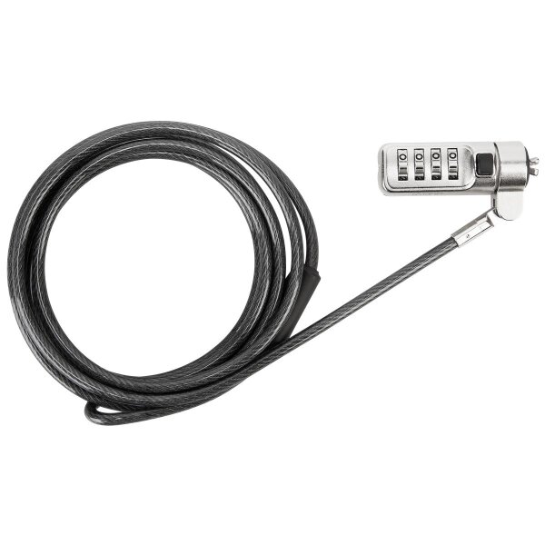 Targus ASP66GLX-S - 165 m - Zahlenschloss - Stahl - Schwarz