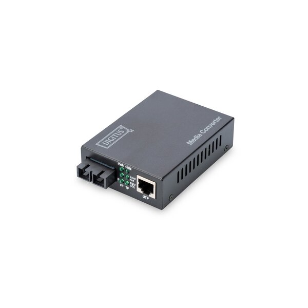 DIGITUS Fast Ethernet Medienkonverter, RJ45 / SC