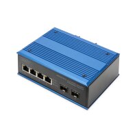 DIGITUS Industrial 4+2 -Port Gigabit  Ethernet Switch
