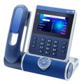 Alcatel Lucent ALE-400 - IP-Telefon - Blau - Kabelloses Mobilteil - Tisch/Wand - IP20 - LCD