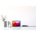 Brennenstuhl 1153590410 - 2 m - 4 AC-Ausgänge - Indoor - IP20 - Schwarz - Silber - 100 mm