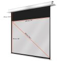 celexon 1000000870 - Motorisiert - 2 m - 150 cm - 4:3 - Schwarz - Weiß