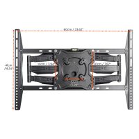 celexon Adjust-S70460 - 106,7 cm (42 Zoll) - 177,8 cm (70 Zoll) - 50 kg - 100 x 100 mm - 600 x 400 mm - Schwarz