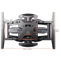 celexon Adjust-SRT70460 - 177,8 cm (70") - 100 x 100 mm - 600 x 400 mm - -10 - 2° - 6° - Schwarz