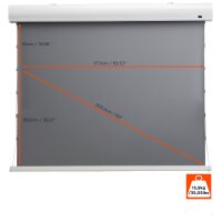 celexon HomeCinema Hochkontrastleinwand Tension 177 x 99...